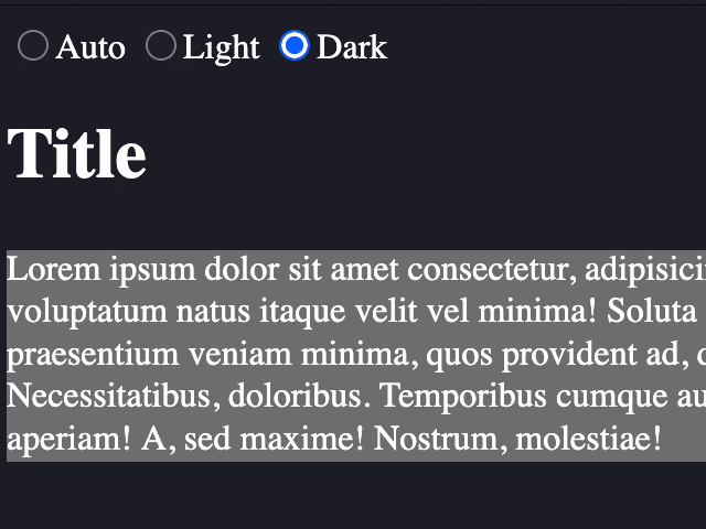 Theme Picker